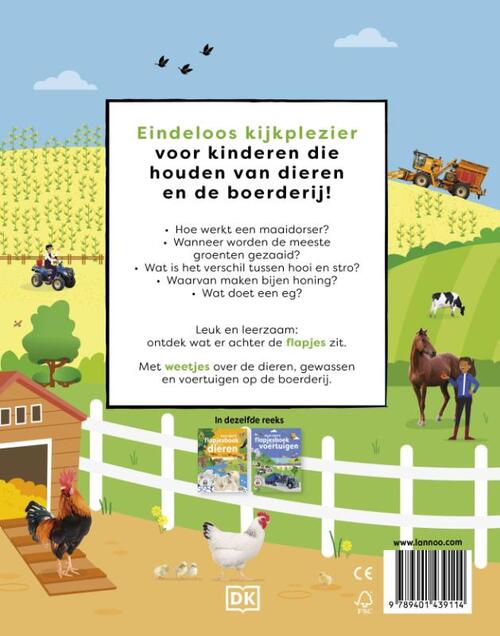 Mijn grote flapjesboek van de boerderij