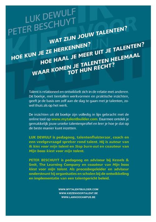 Ik kies voor mijn talent