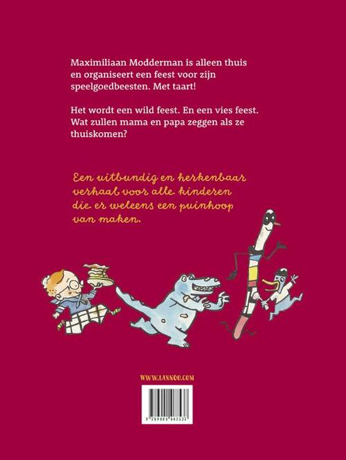 Maximiliaan Modderman geeft een feestje