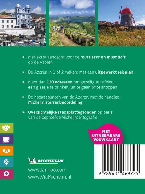 Michelin Reisgids Short Break Azoren