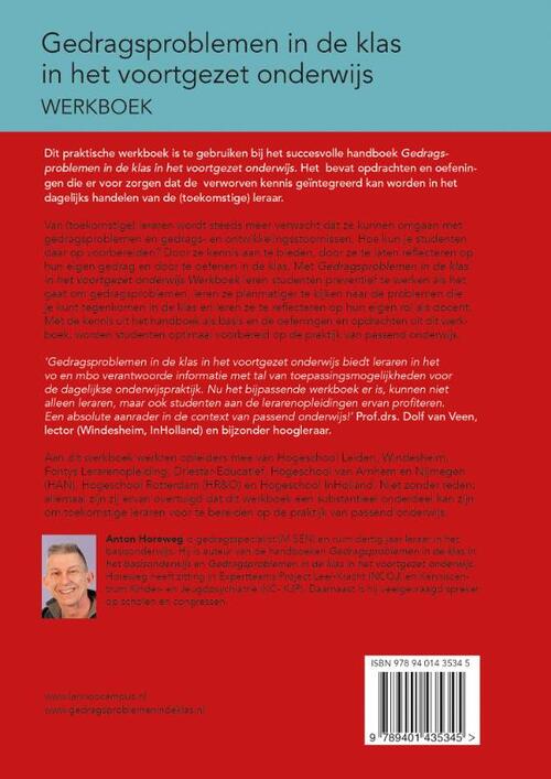 Gedragsproblemen in de klas in het voortgezet onderwijs werkboek