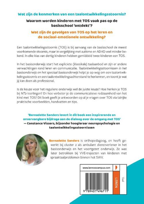 Taalontwikkelingsstoornissen in het basisonderwijs en speciaal basisonderwijs