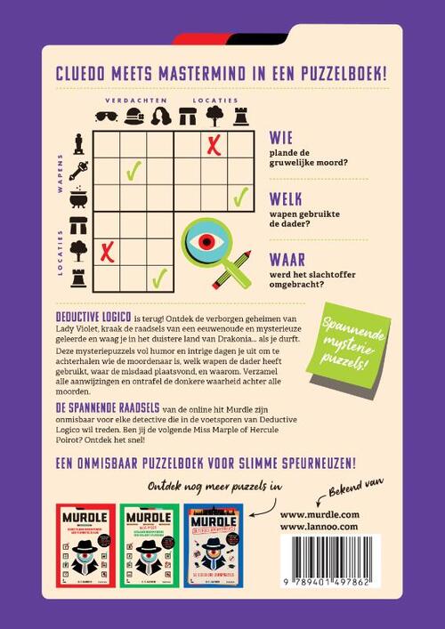Meer huiveringwekkende moordmysteries voor slimme detectives