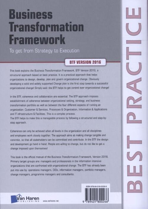 Business transformation framework