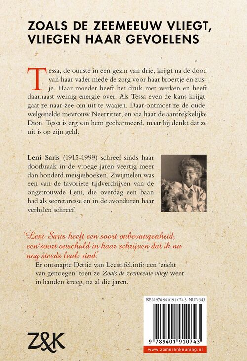 Zoals de zeemeeuw vliegt...