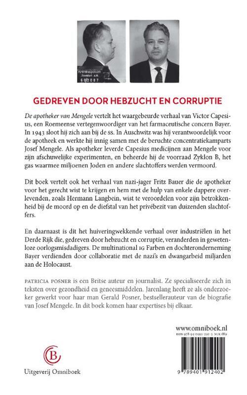 De apotheker van Mengele