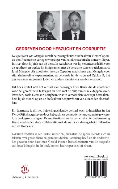 De apotheker van Mengele