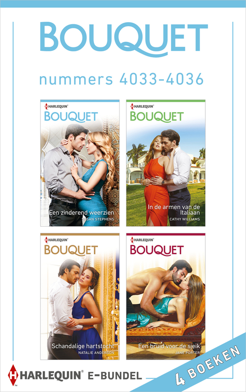 Bouquet e-bundel nummers 4033 - 4036