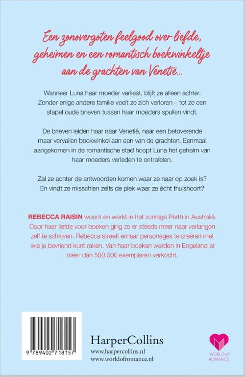 Het boekwinkeltje in Venetië