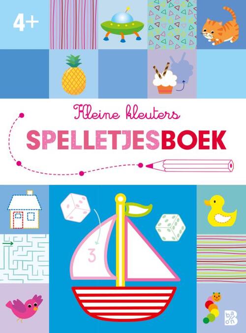 Kleine kleuters - Spelletjesboek 4+