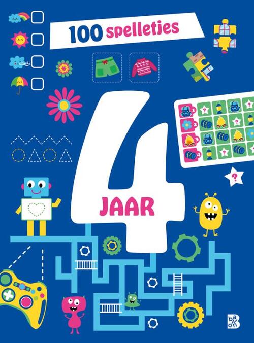 100 Spelletjes Voor 4-Jarigen