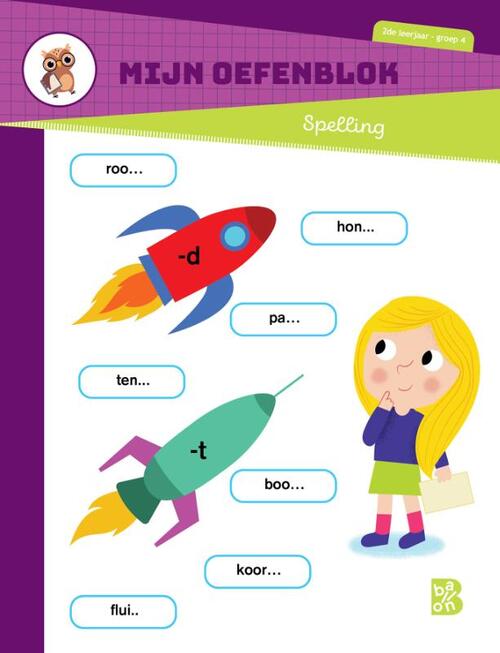 Mijn oefenblok Spelling