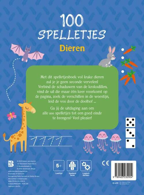100 Spelletjes Dieren