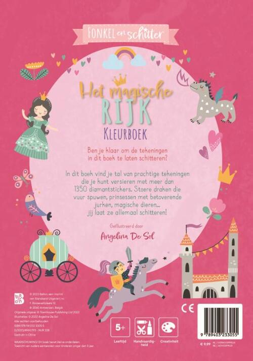 Het magische rijk kleurboek