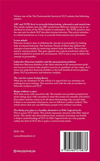 The protoscientific journal of neuro-linguistic programming