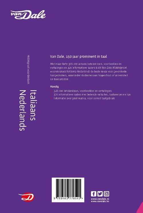Van Dale Middelgroot woordenboek Italiaans-Nederlands