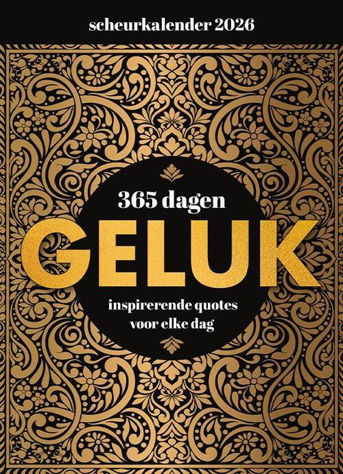 Scheurkalender 2026 365 dagen geluk