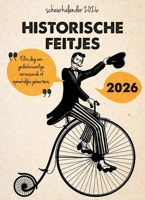 Scheurkalender 2026 Historische feitjes