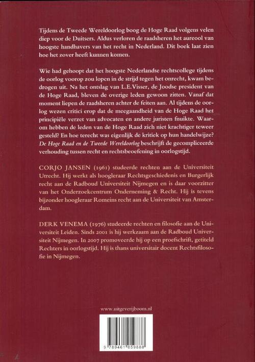 De hoge raad en de tweede wereldoorlog