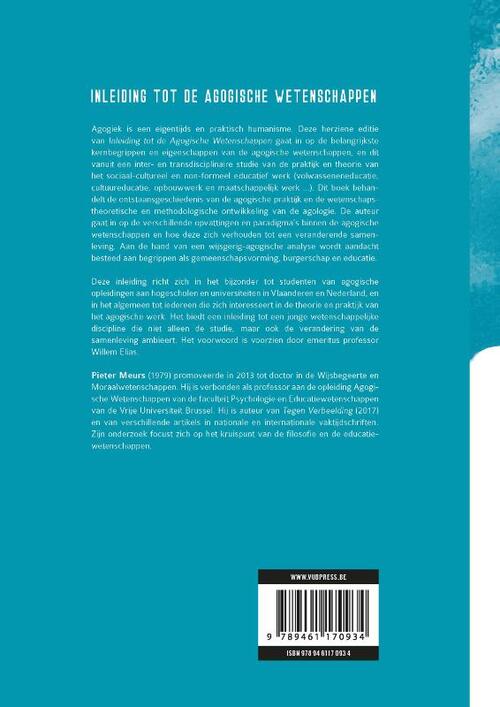 Inleiding tot de agogische wetenschappen (Herziene editie)
