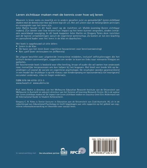 Leren zichtbaar maken met de kennis over hoe wij leren