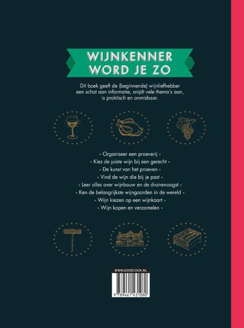 Wijnkenner word je zo