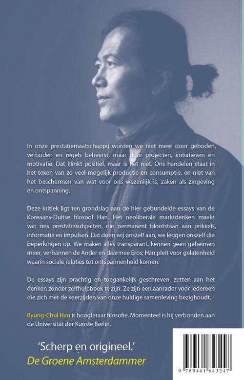 De vermoeide samenleving - drie essays