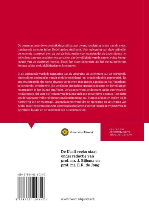 Vrijheid, veiligheid en evenredigheid