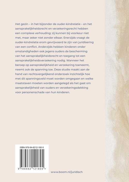 Aansprakelijkheid en verzekering in de ouder-kindrelatie