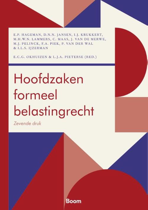 Hoofdzaken formeel belastingrecht