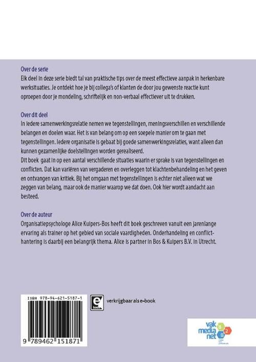 Conflicthantering op de werkvloer