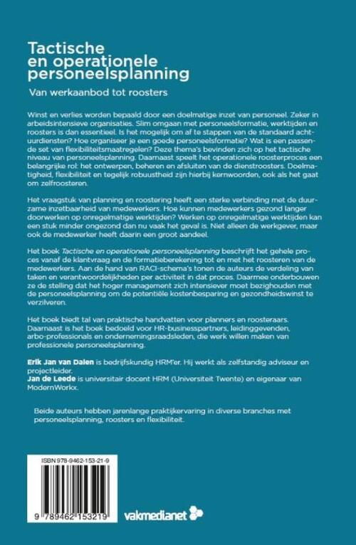 Tactische en operationele personeelsplanning
