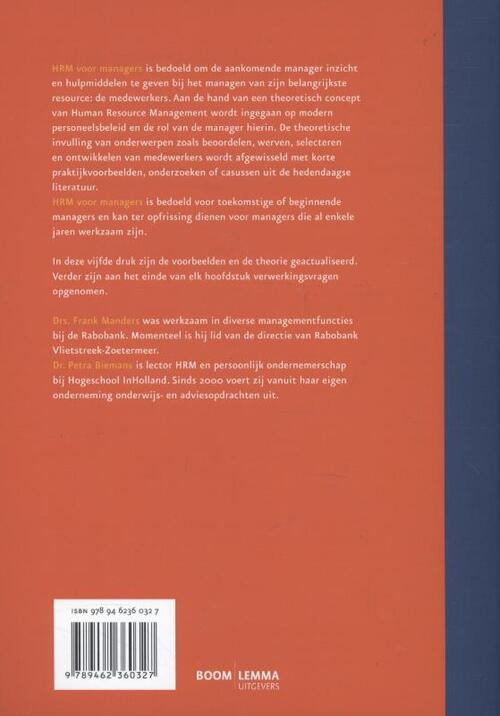 HRM voor managers