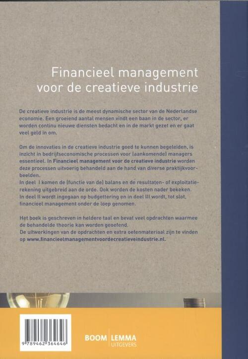 Financieel management voor de creatieve industrie
