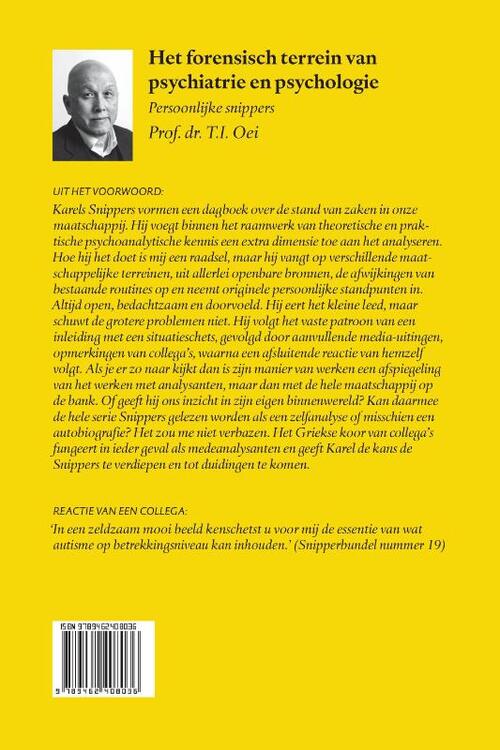 Het forensisch terrein van psychiatrie en psychologie