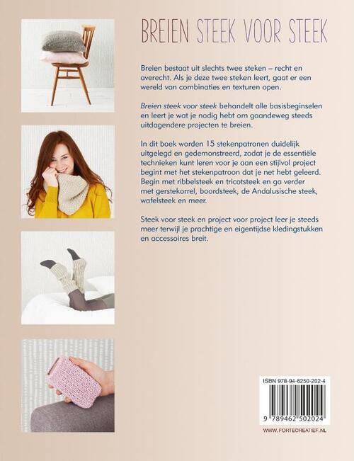 Breien steek voor steek