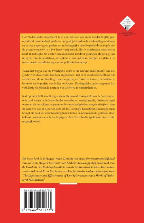 Staatsrecht en conventie in Nederland en het Verenigd Koninkrijk