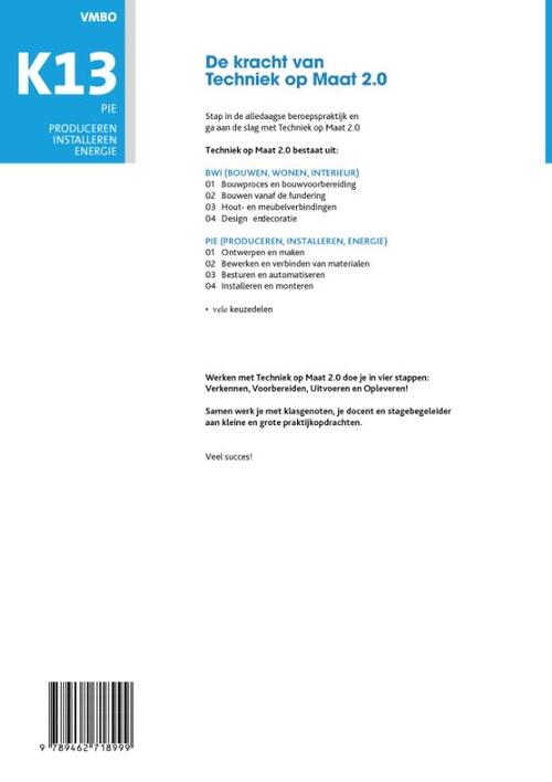 PIE Keuzevak 13 Woon- en kantoortechnologie