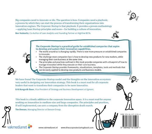 De Corporate Startup - Hoe je als gevestigd bedrijf een ecosysteem voor innovatie creëert
