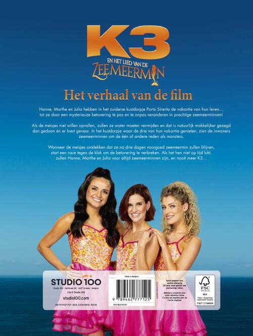 K3 : filmboek - Lied van de zeemeermin