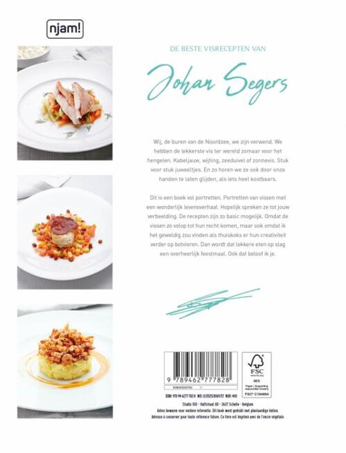 De beste visgerechten van Johan Segers
