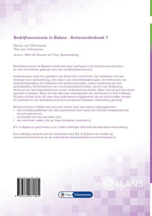 Bedrijfseconomie in Balans
