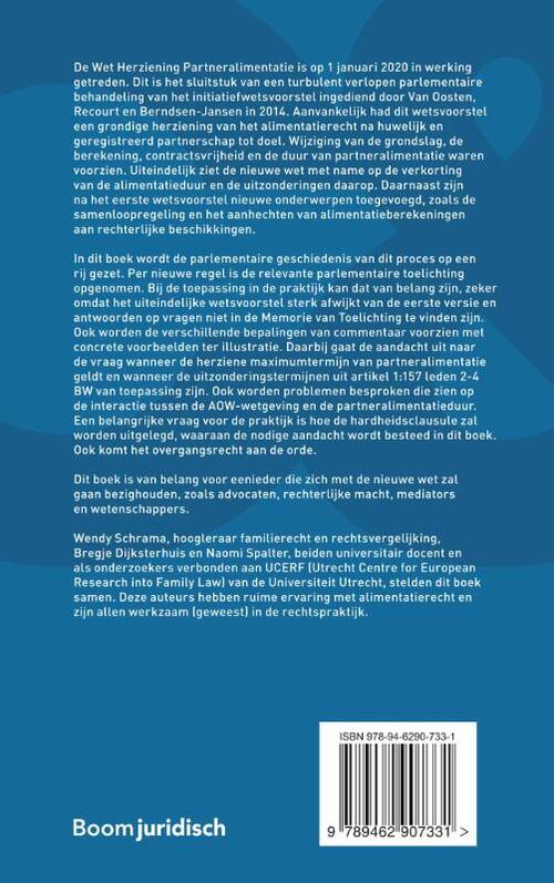 Wet herziening partneralimentatie