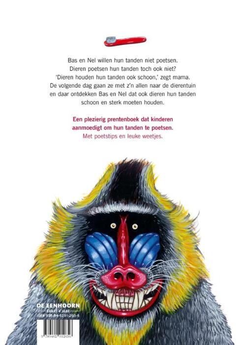 Het grote dierentuin tandenborstelboek