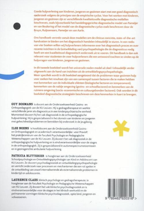 Diagnostiek bij kinderen, jongeren en gezinnen