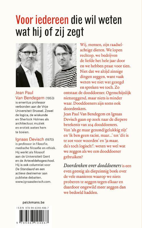 Doordenken over dooddoeners
