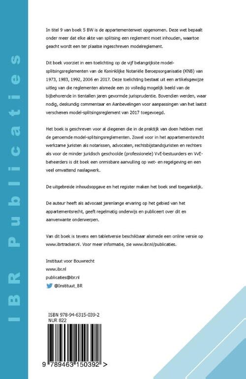 De model-splitsingsreglementen toegelicht