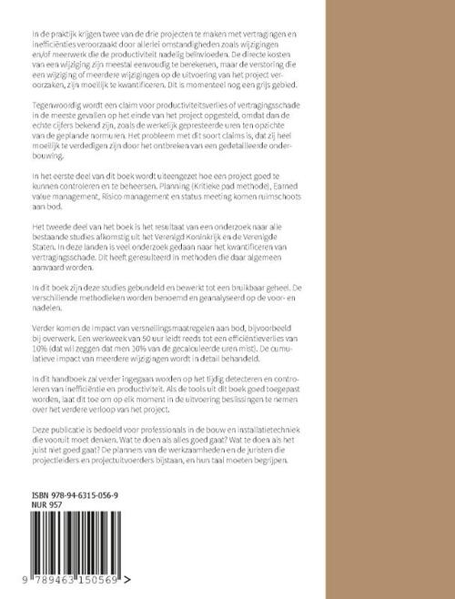Handboek Projectbeheersing in de bouw en voor installatietechnische werken