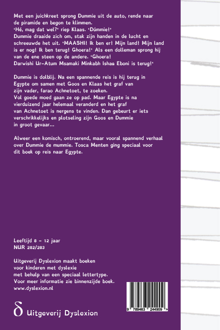 Dummie de mummie 2 - Dummie de mummie en de tombe van Achnetoet (dyslexie uitgave)