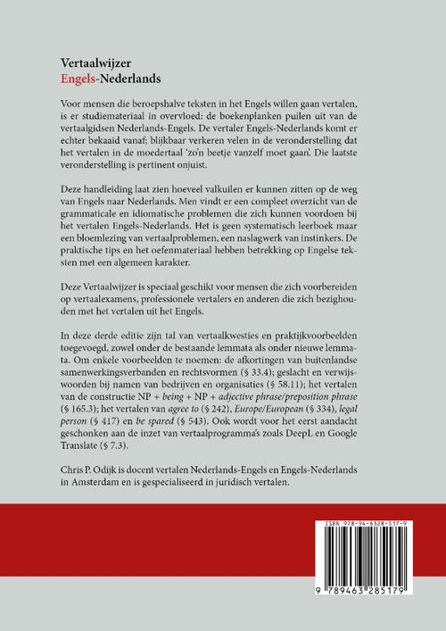 Vertaalwijzer Engels Nederlands